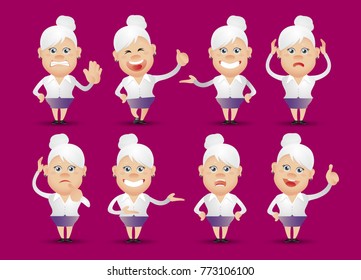 Cute People - grandma set