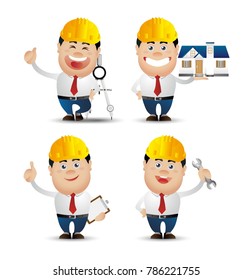 Cute People. Professional-engineer
