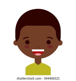 cute person design, vector illustration eps10 graphic 