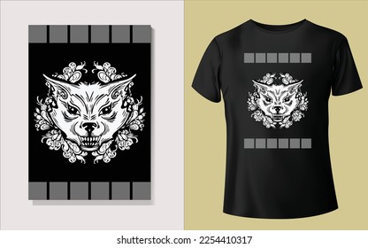 Cute pet cats and dog tee shirt design