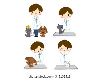 cute pet doctor