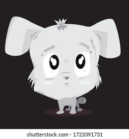Cute Pet Dog vector Illustration