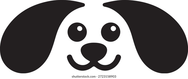 Bonito pet head Vetor Arte, Ícones e Gráficos para designers