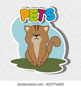 cute pets design 
