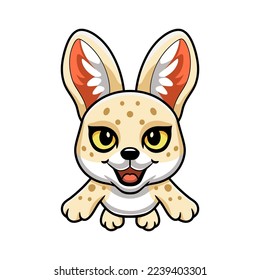 Cute pharaoh cat cartoon flying