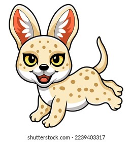 Cute pharaoh cat cartoon walking