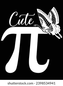 Cute pi - EPS file for cutting machine. You can edit and print this vector art with EPS editor.