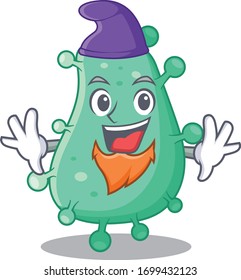 Cute picture of agrobacterium tumefaciens in Elf cartoon design