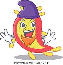 Cute picture of azorhizobium caulinodans in Elf cartoon design