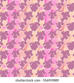 Cute pig cartoon flying with candy