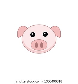 cute pig icon