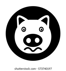Cute pig Icon