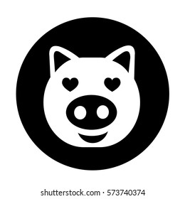 Cute pig Icon