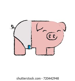 cute pig icon