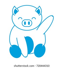 cute pig icon