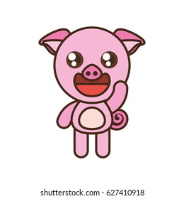 cute pig toy kawaii image