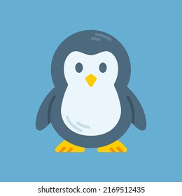 cute Pinguin illustration mascot logo, good for mascot, icon ,banner, etc