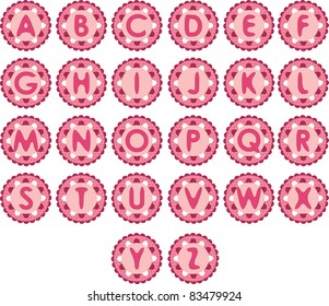 Cute pink alpha