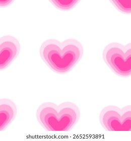 Lindo Fondos de pantalla de lazo rosa sin patrón con corazones y cerezas