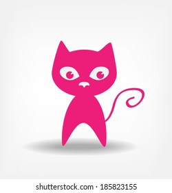 Cute Pink Cat