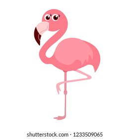 cute pink flamingo