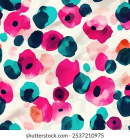 Lindo patrón de acuarela transparente floral rosa con fondo de acuarela. Ilustración vectorial de flores. Impresión de acuarela en estilo rústico vintage, textil o Fondos de pantalla.