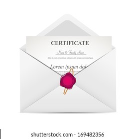 Cute Pink Frame  Vector Illustration 