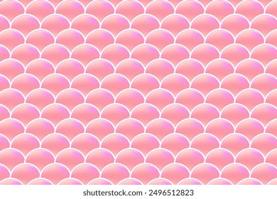 Fondo de textura de escamas de sirena rosa lindo con gradiente holográfico. Patrón de princesa colorido para Fondo de pantalla de fiesta de niña. Fondo femenino retro con escamas de sirena.