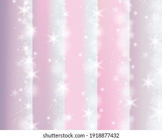 Cute pink pastel glitter stars bokeh, sparkle background