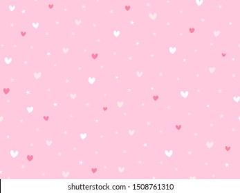 Cute pink red background