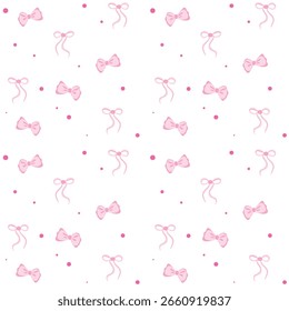  Lindo patrón sin costuras de cinta rosa