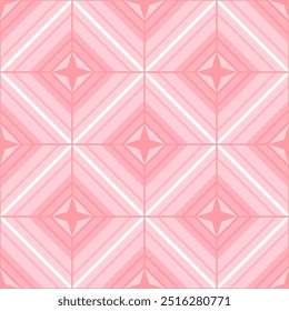 Cute pink seamless pattern background 