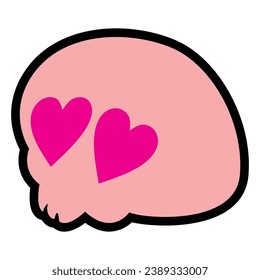 Cute Pink Skull Patches V101 Patch Streetwear, Urban, Luxury, Modern Design Patch Commercial Use