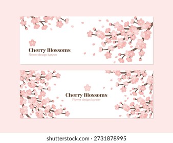 Un lindo árbol de cerezo rosa de primavera