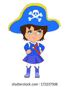 Cute Pirate Girl