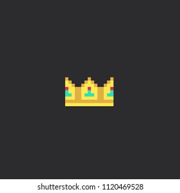 Cute Pixel Crown