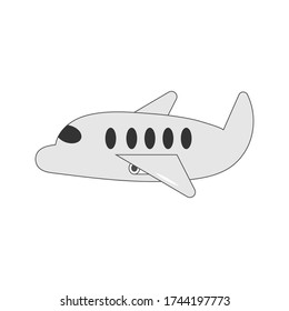 Cute Plane cartoon vector design