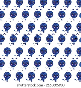 Cute planet illustration pattern for background kids room and book