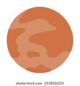 Cute Planet Illustration - Single Vector 07