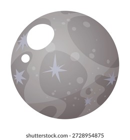 Ilustração do vetor Mercúrio de planeta bonito