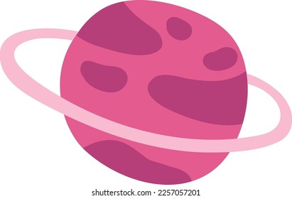 Cute planet and ring