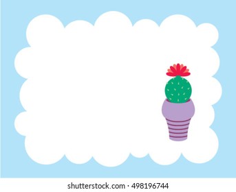 cute plant card