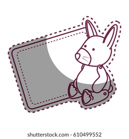cute plush doll icon