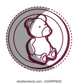 cute plush doll icon