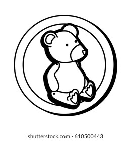 cute plush doll icon