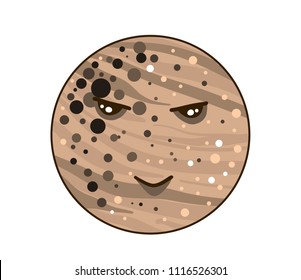 cute pluto vector