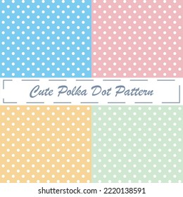 Cute Polka Pattern Baby color