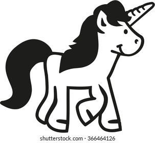 Cute pony unicorn
