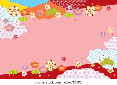 It's a cute and pop Japanese pattern