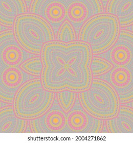 Cute portugese azulejo tile seamless pattern. Ethnic structure vector patchwork. Carpet print design. Traditional lisbon azulejo tilework endless pattern. Geometric shapes wallpaper.
